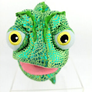 Disney PARKS Rapunzel Pascal 12 Inch Plush Chameleon With Metallic Fabric
